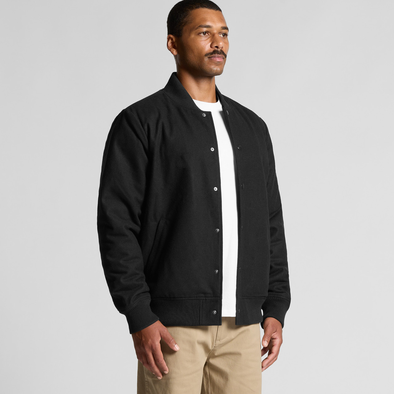 Felt Bomber Jacket - Image 9