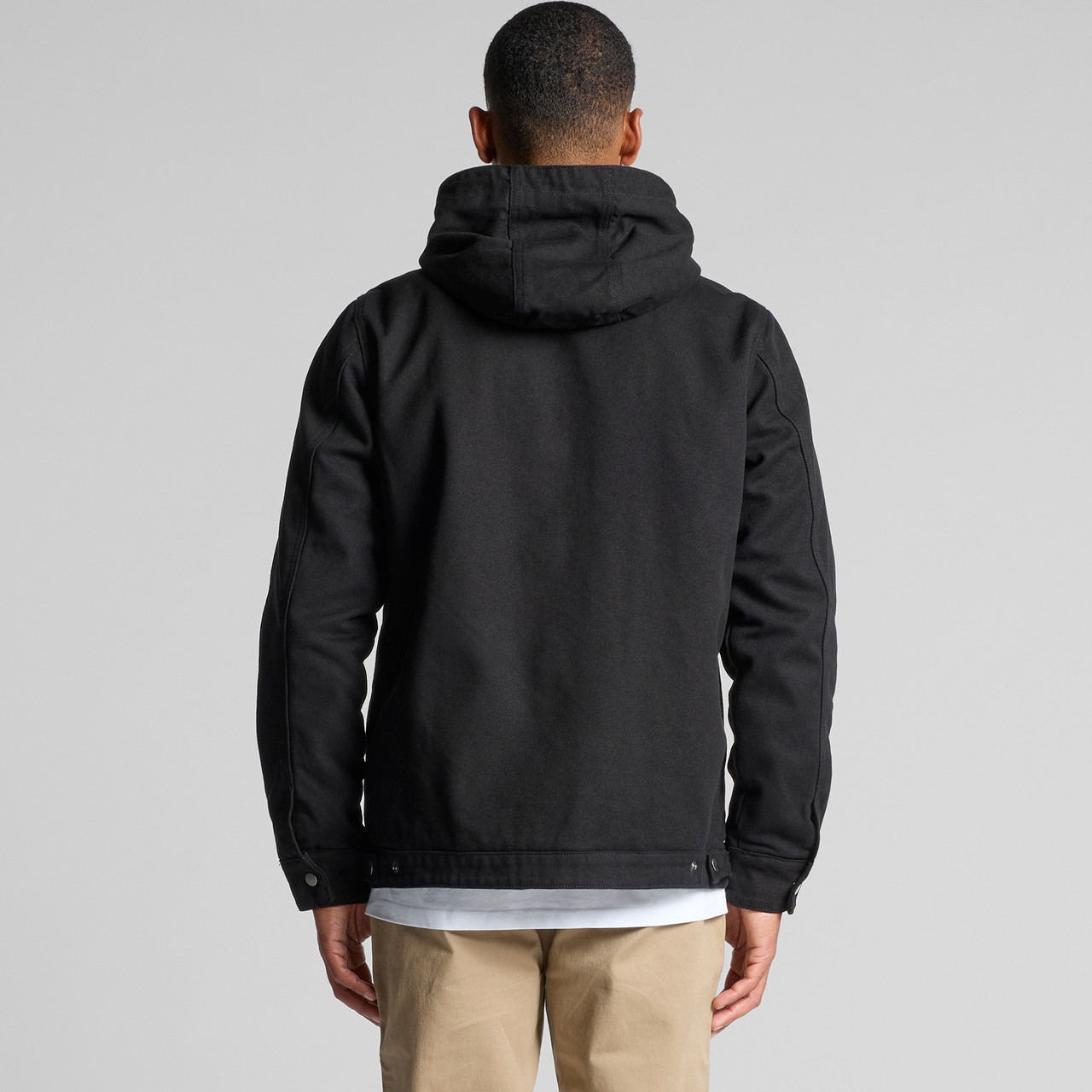 Canvas Heavy Hooded Jacket - Image 3
