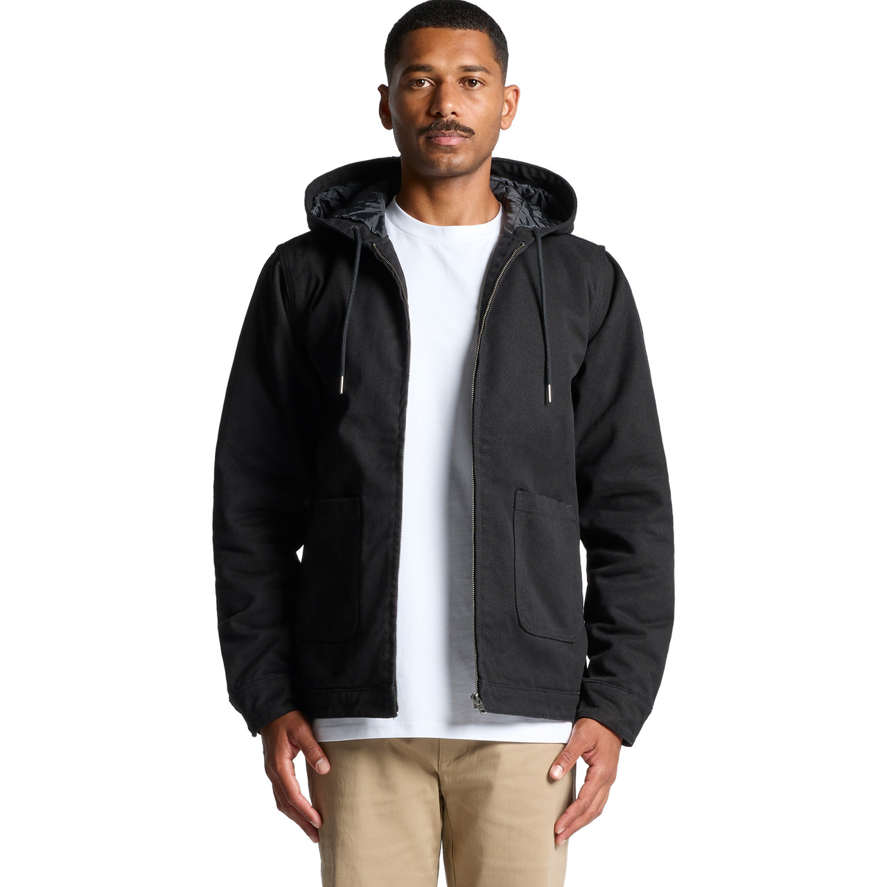 Canvas Heavy Hooded Jacket - Image 6