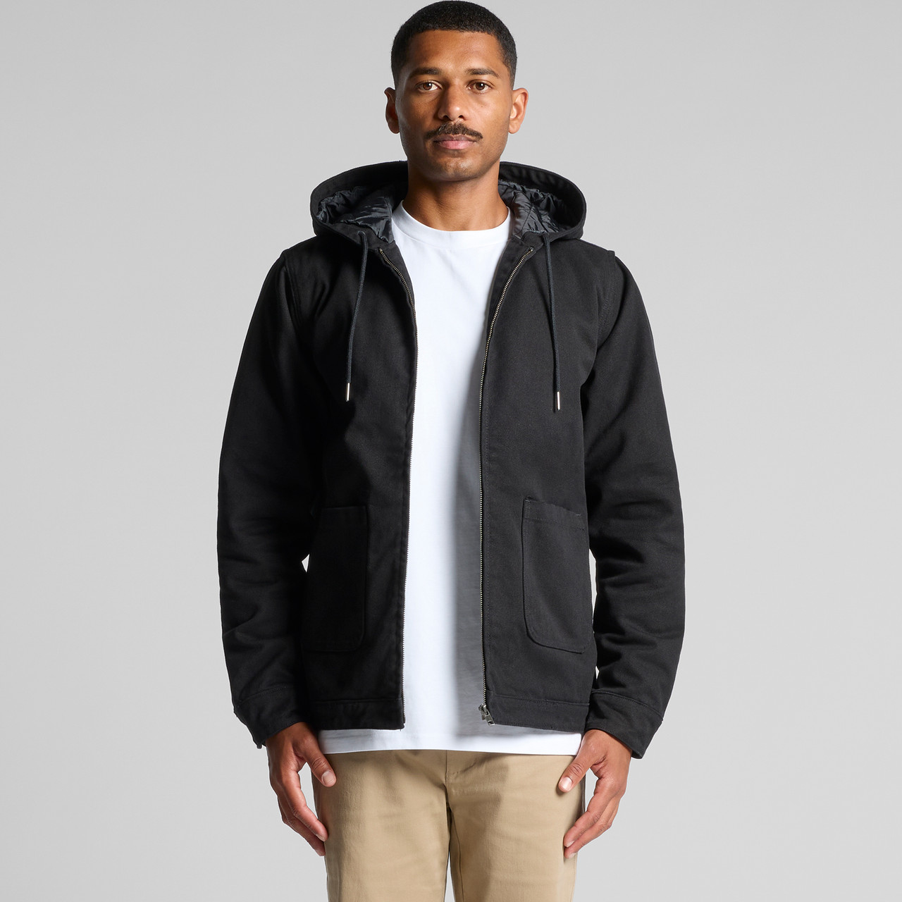Canvas Heavy Hooded Jacket - Image 7