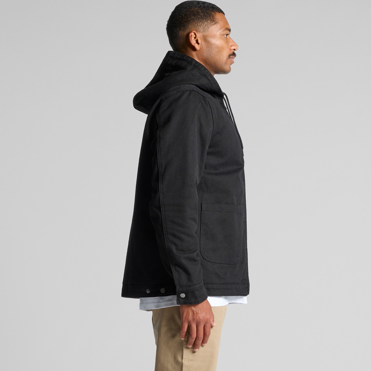 Canvas Heavy Hooded Jacket - Image 8