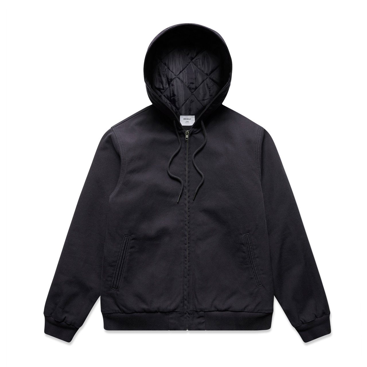 Canvas Bomber Hood Jacket - Image 13