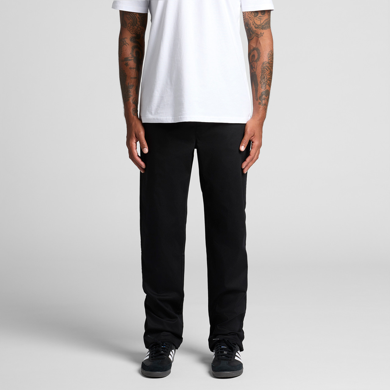 Straight Elastic Pants - Image 7