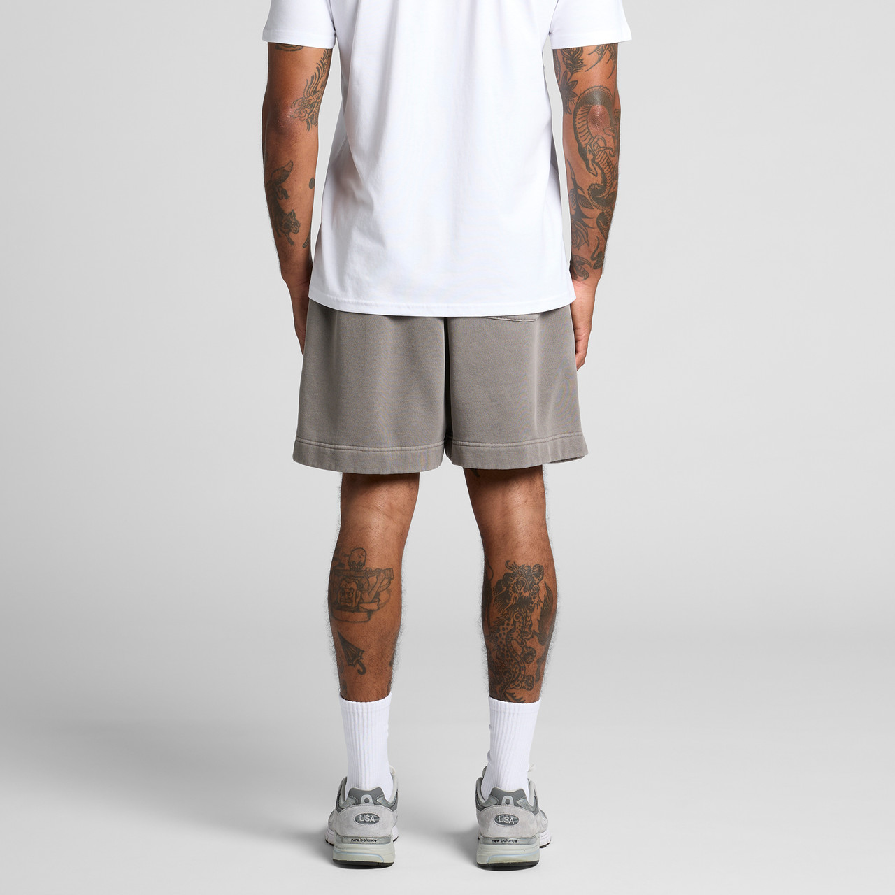 Relax Faded Track Shorts 18" - Image 3