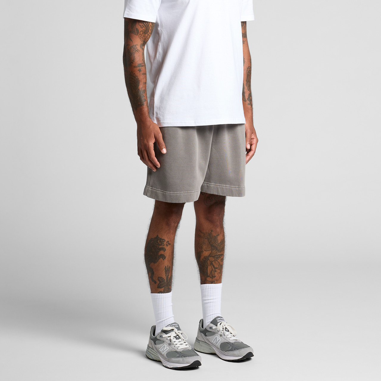 Relax Faded Track Shorts 18" - Image 13