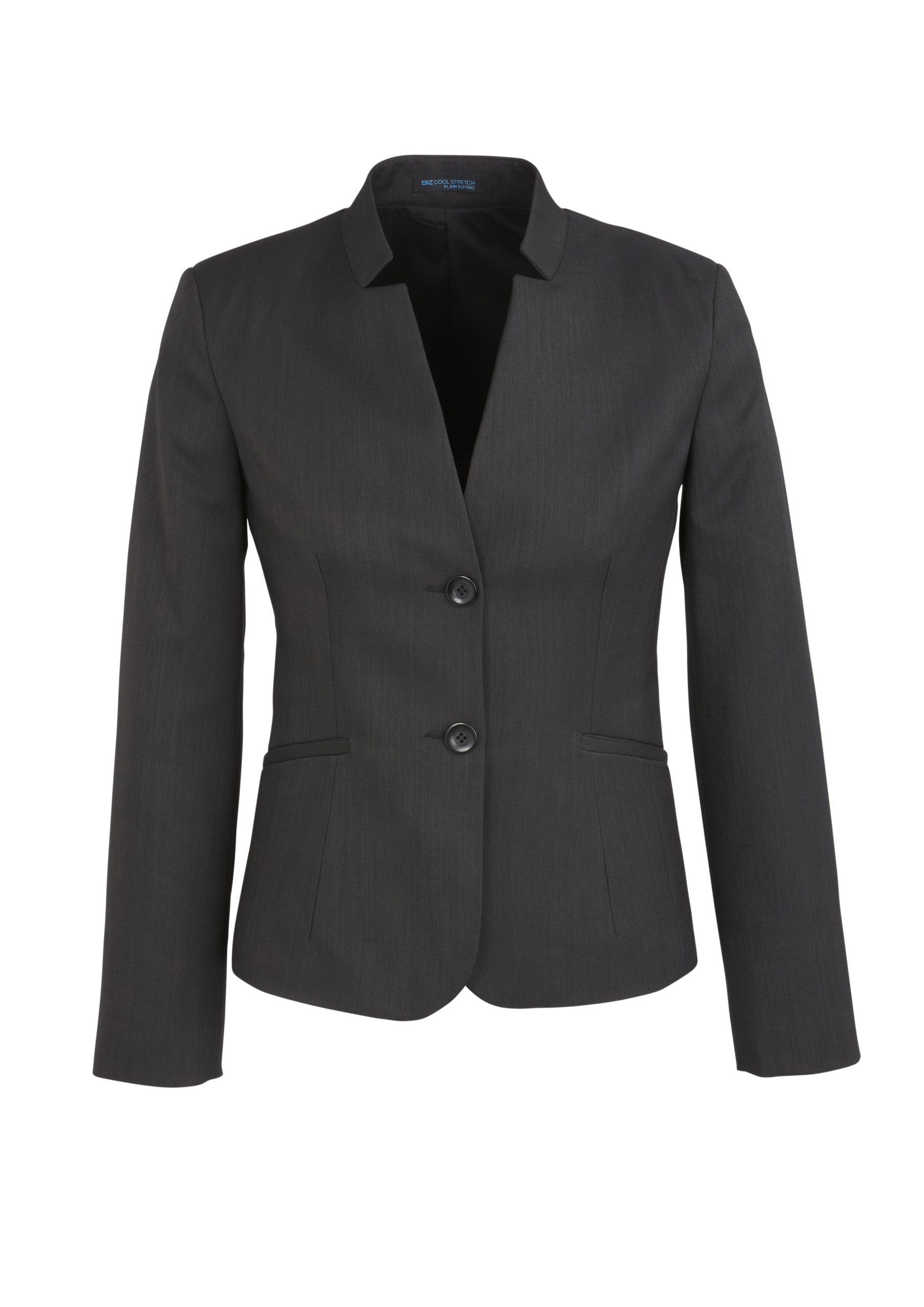 Womens Cool Stretch Short Jacket with Reverse Lapel- Clearance