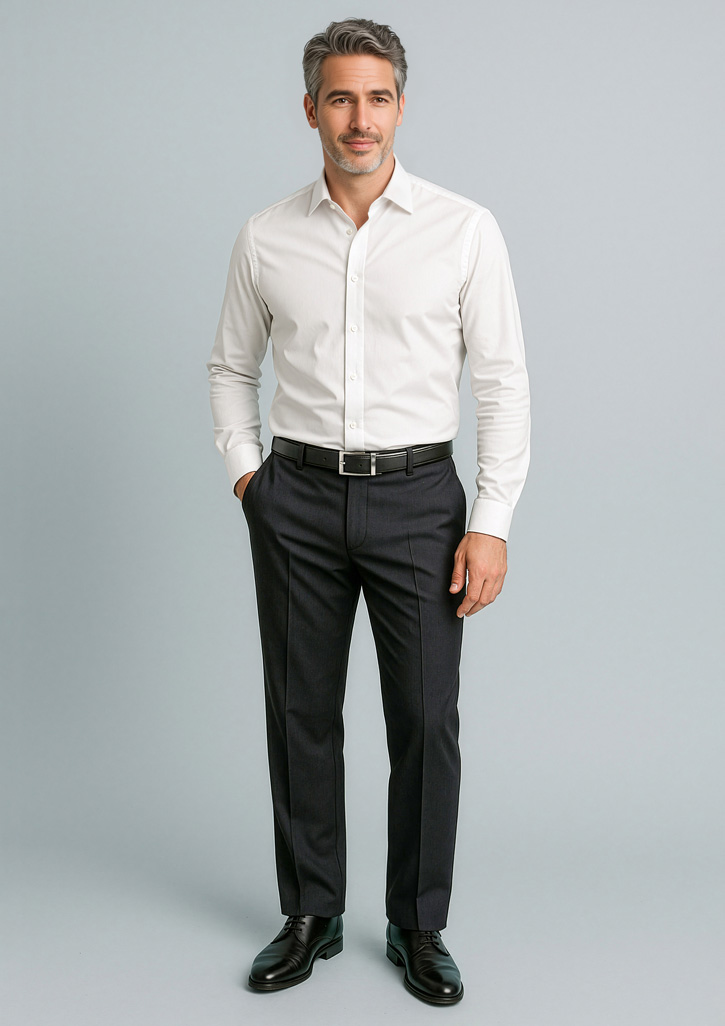 Mens Cool Stretch Adjustable Waist Pant (Stout) - Image 4