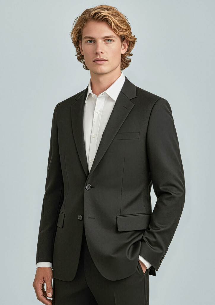 Mens Cool Stretch 2 Button Classic Jacket - Image 3