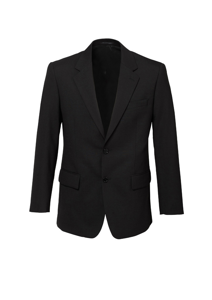 Mens Comfort Wool Stretch 2 Button Classic Jacket - Image 4