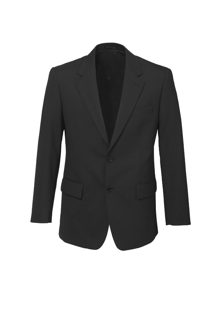 Mens Comfort Wool Stretch 2 Button Classic Jacket - Image 6