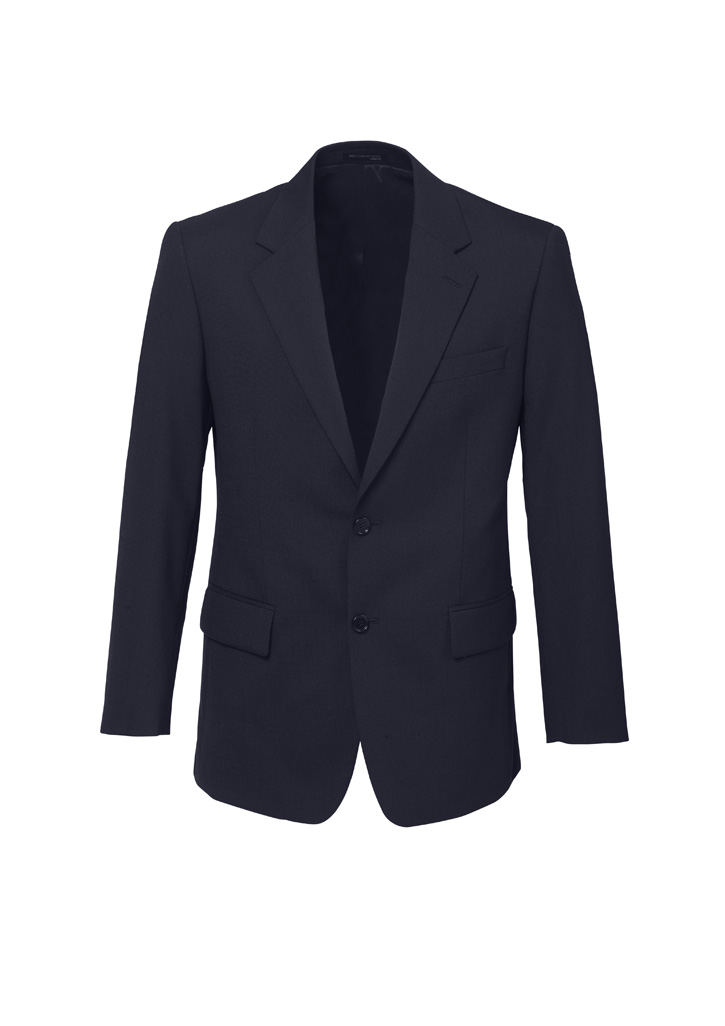 Mens Comfort Wool Stretch 2 Button Classic Jacket - Image 2