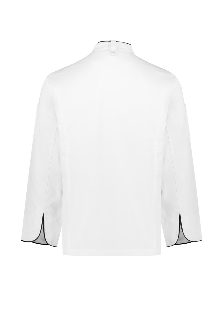 Mens Al Dente Long Sleeve Chef Jacket - Image 8