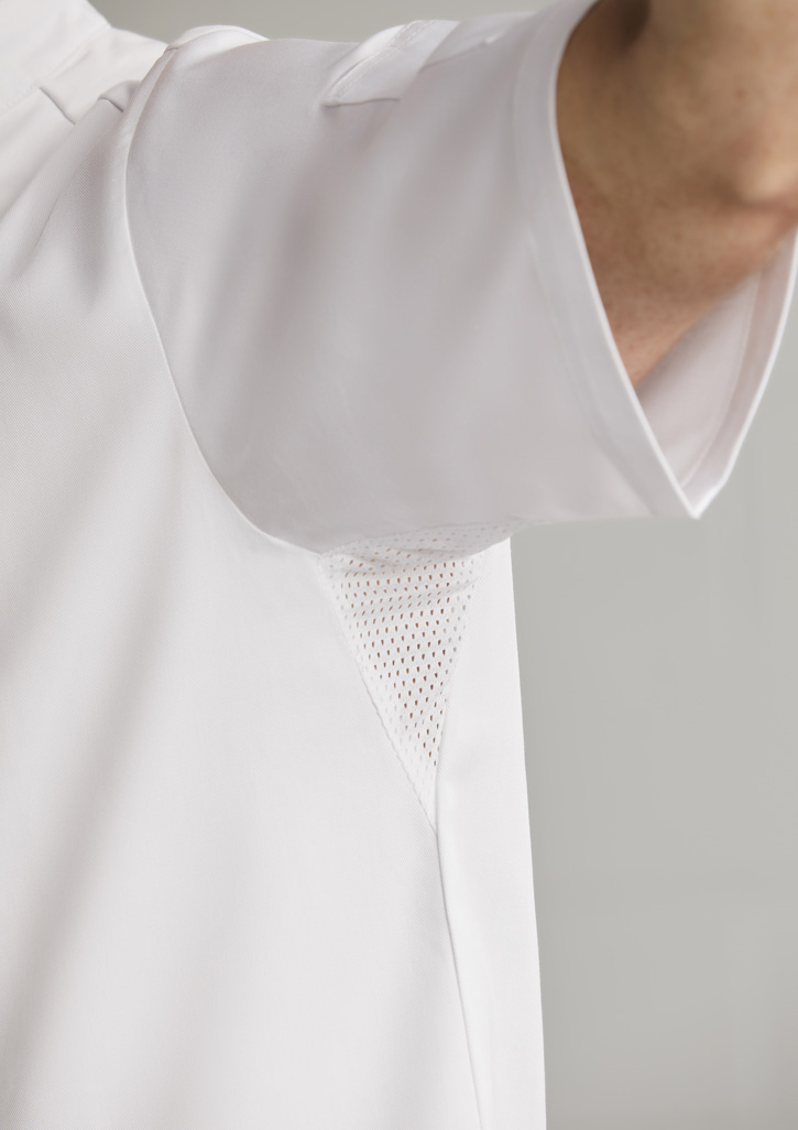 Mens Zest Short Sleeve Chef Jacket - Image 6