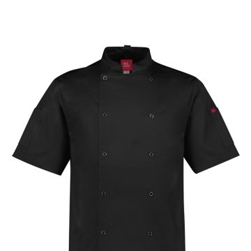 Mens Zest Short Sleeve Chef Jacket
