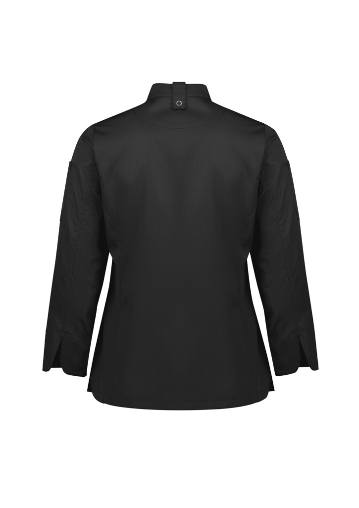 Womens Alfresco Long Sleeve Chef Jacket - Image 3