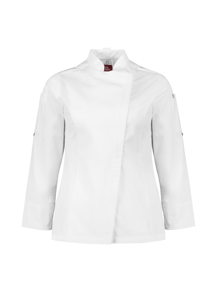 Womens Alfresco Long Sleeve Chef Jacket - Image 6