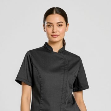 Womens Alfresco Short Sleeve Chef Jacket