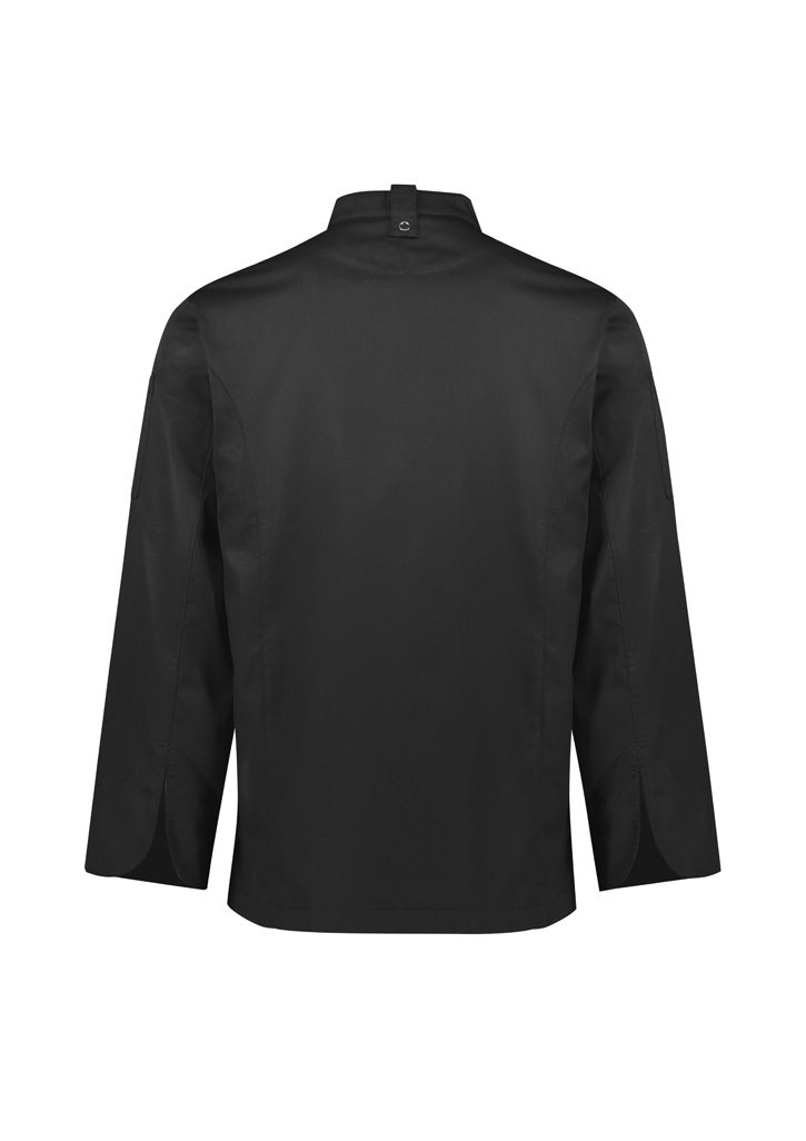 Mens Alfresco Long Sleeve Chef Jacket - Image 4