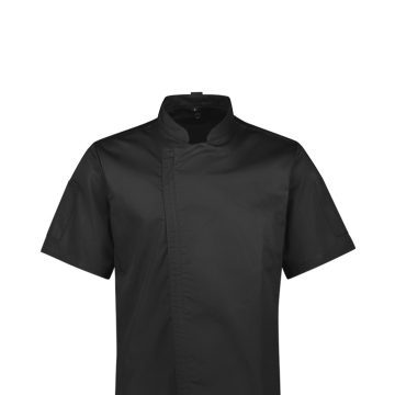 Mens Alfresco Short Sleeve Chef Jacket