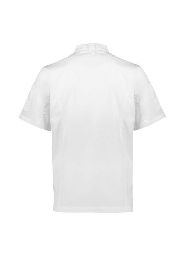 Mens Alfresco Short Sleeve Chef Jacket - Image 8