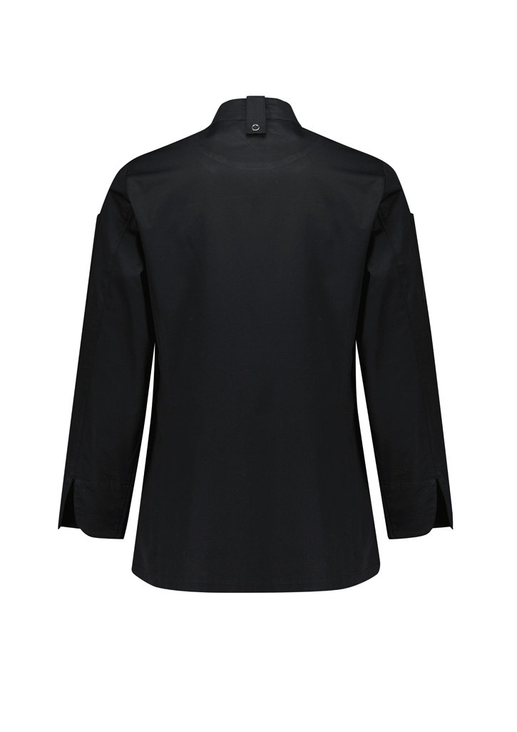 Womens Gusto Long Sleeve Chef Jacket - Image 9