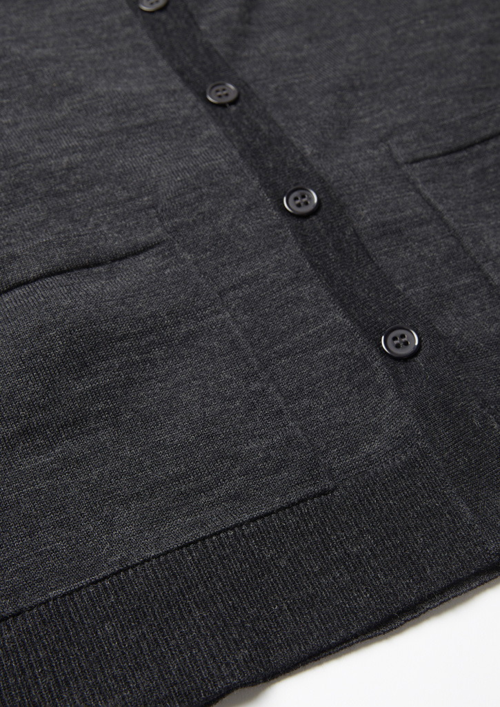 Womens Button Front Knit Cardigan - Image 5