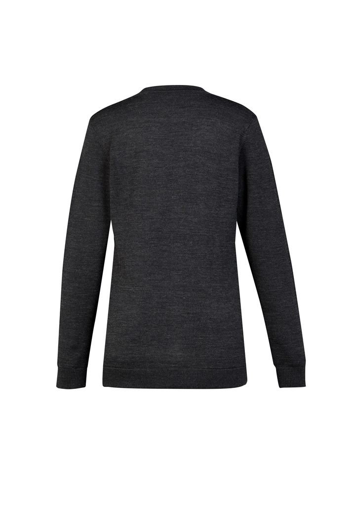 Womens Button Front Knit Cardigan - Image 7