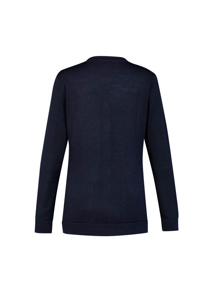 Womens Button Front Knit Cardigan - Image 9