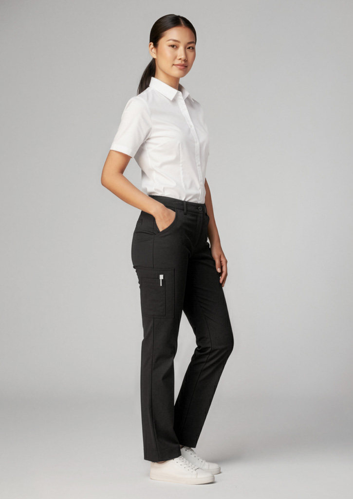 Womens Comfort Waist Cargo Pant - Image 7