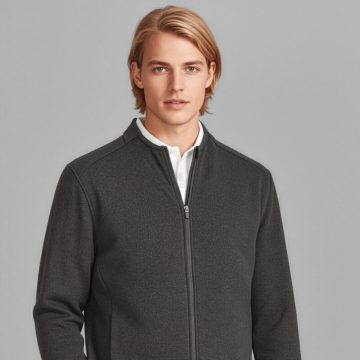 Mens Nova Zip Front Jumper
