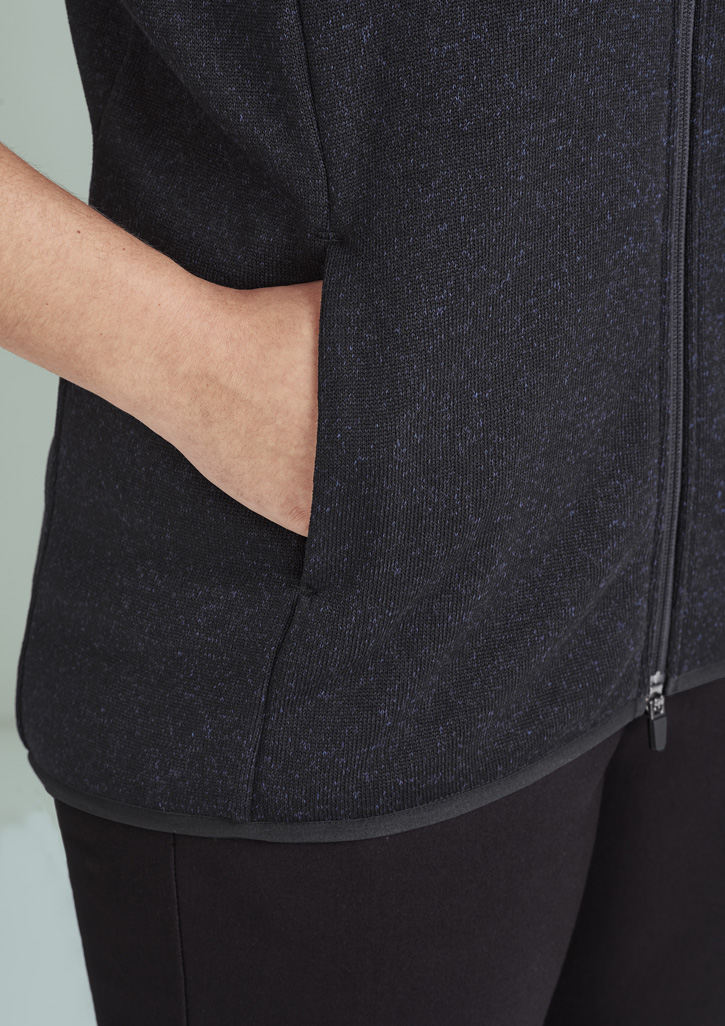 Womens Nova Zip Front Vest - Image 4