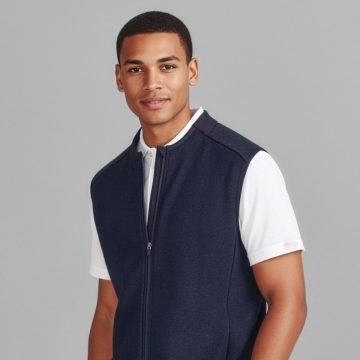 Mens Nova Zip Front Vest