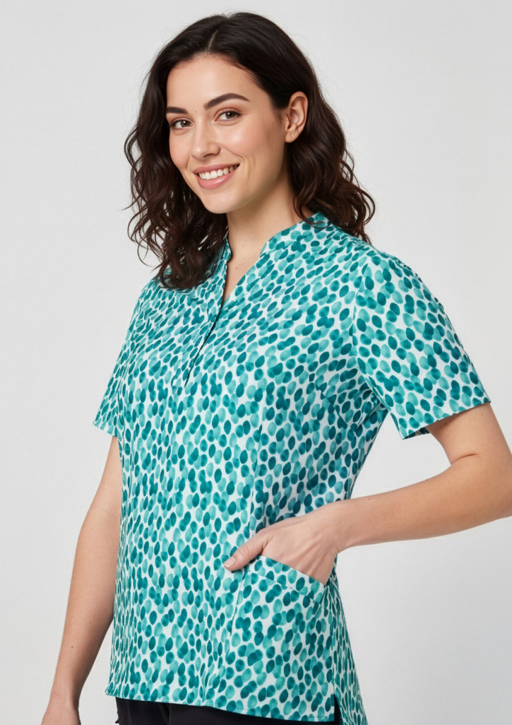 Womens Florence Stardust Print Tunic - Image 10