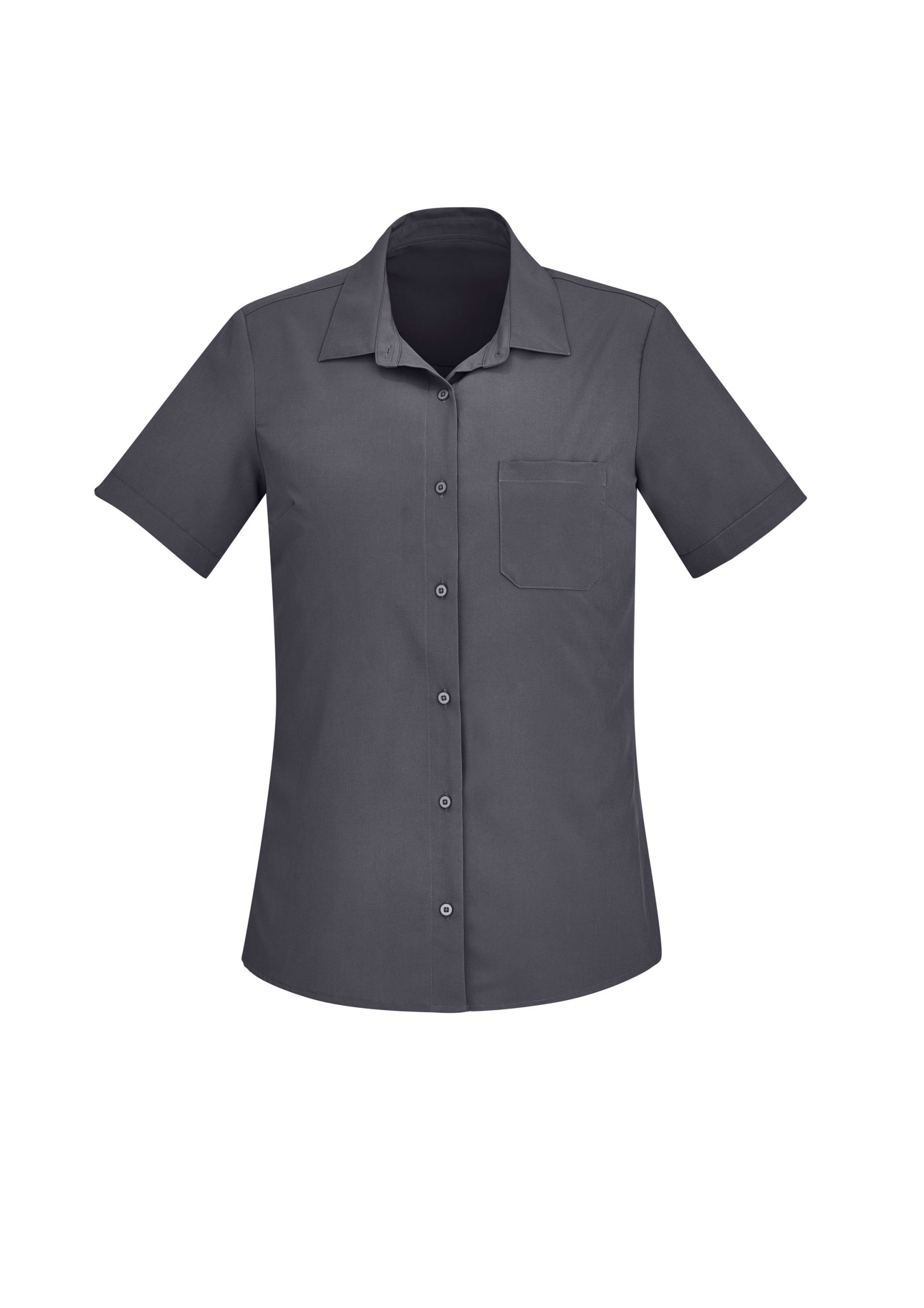 Womens Florence Plain Short Sleeve Shirt - Image 20