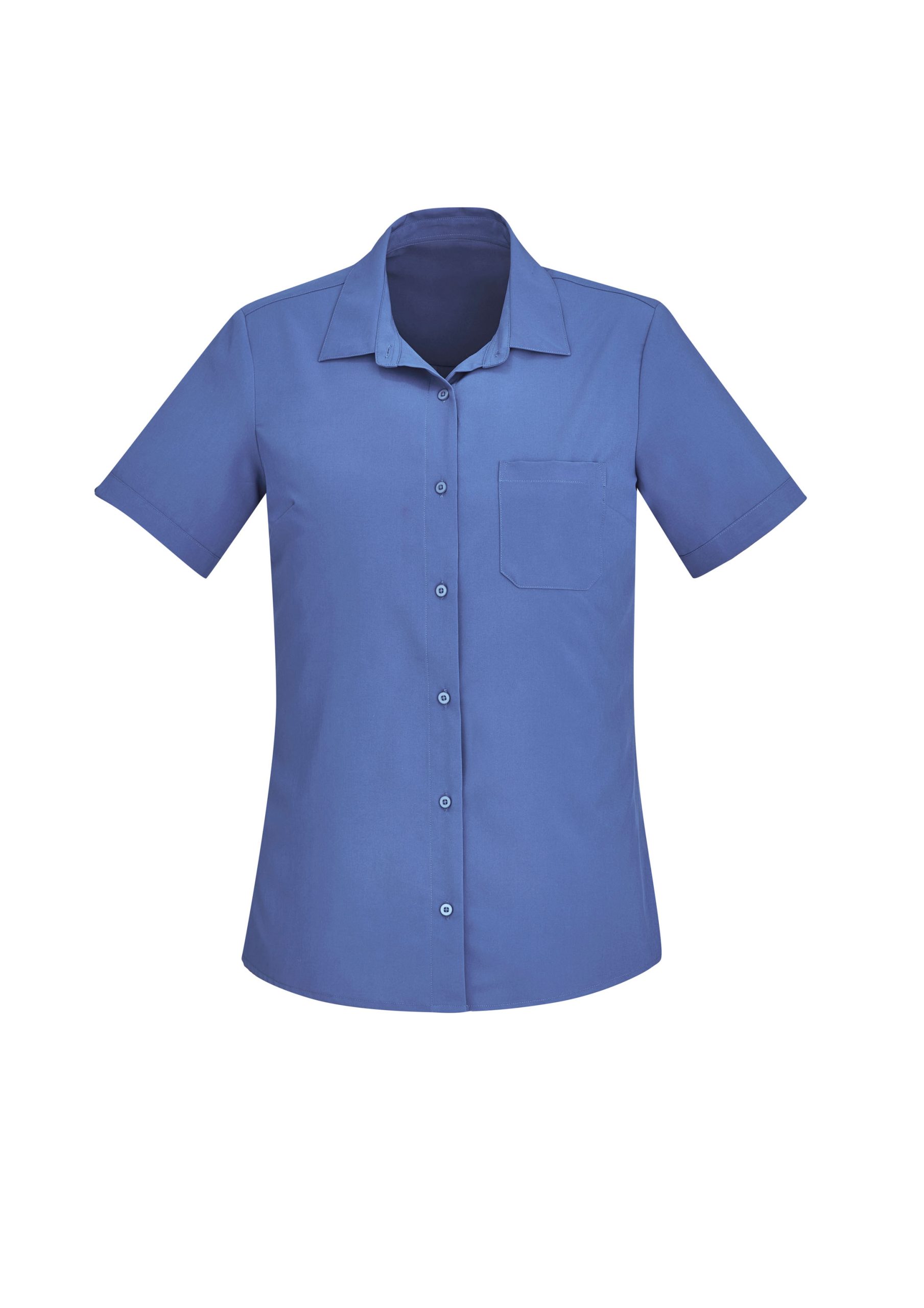 Womens Florence Plain Short Sleeve Shirt - Image 17