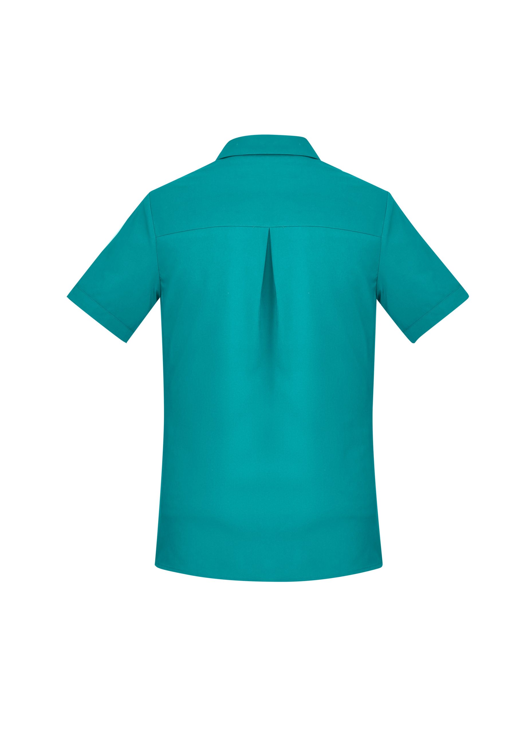 Womens Florence Plain Short Sleeve Shirt - Image 6