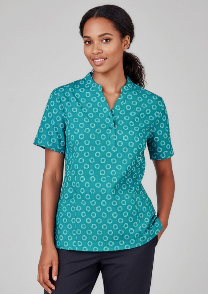 Womens Florence Daisy Print Tunic - Image 5
