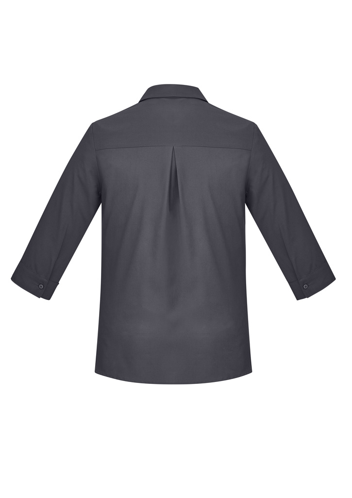 Womens Florence Plain 3/4 Sleeve Shirt - Image 7