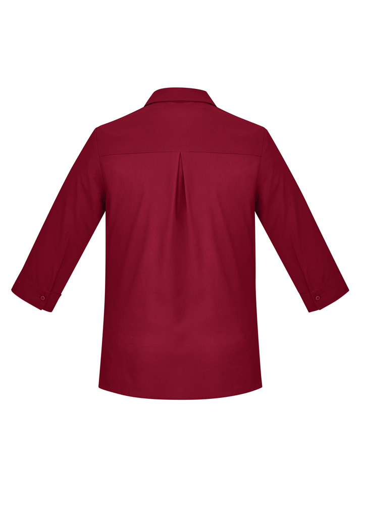 Womens Florence Plain 3/4 Sleeve Shirt - Image 15