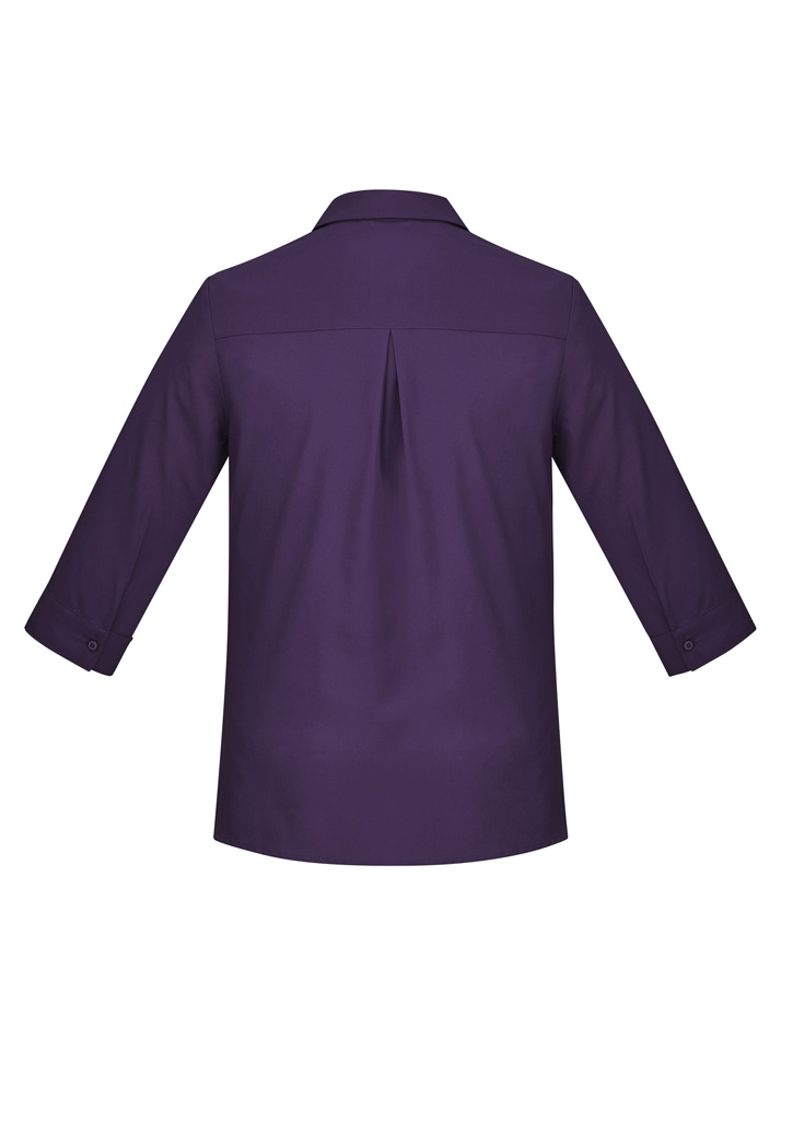 Womens Florence Plain 3/4 Sleeve Shirt - Image 11