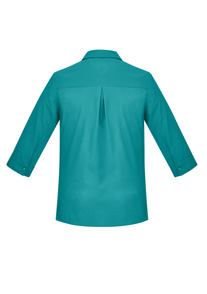 Womens Florence Plain 3/4 Sleeve Shirt - Image 13