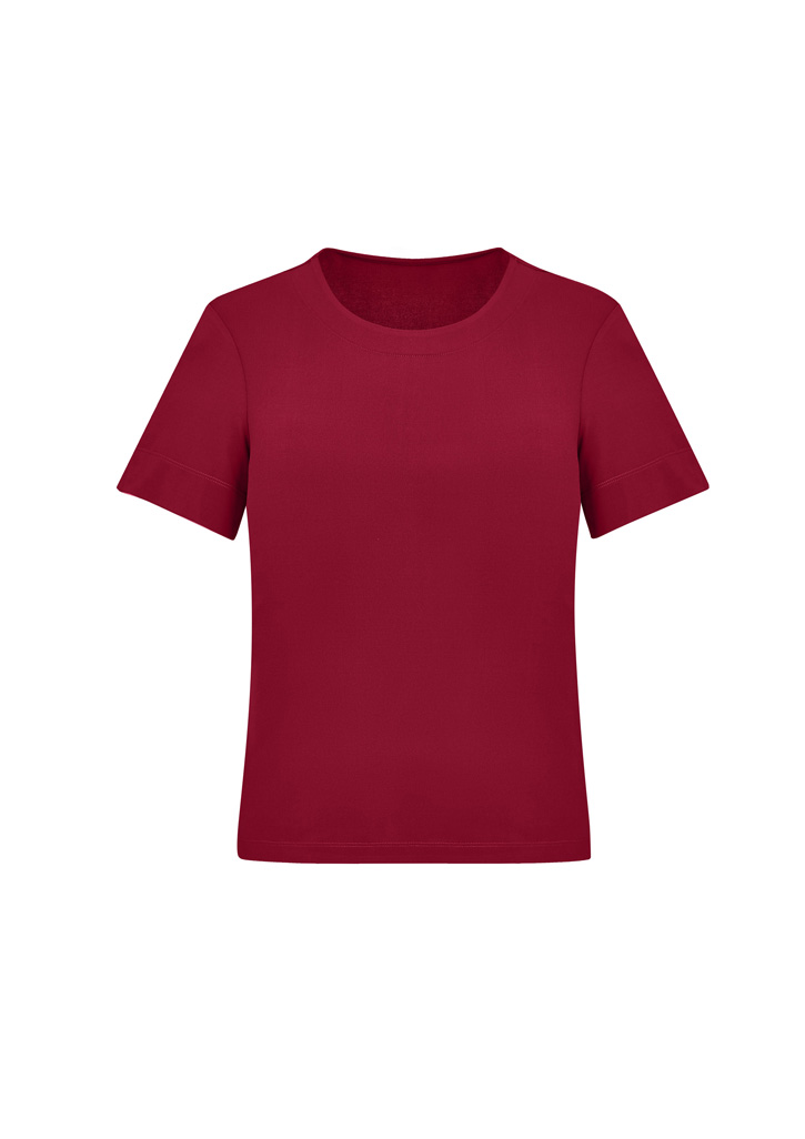 Womens Marley Short Sleeve Jersey Top - Image 7