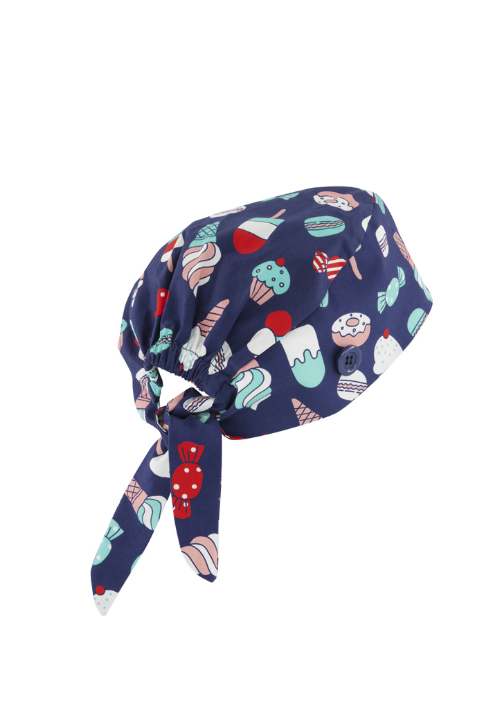 Unisex Printed Scrub Cap - Image 6