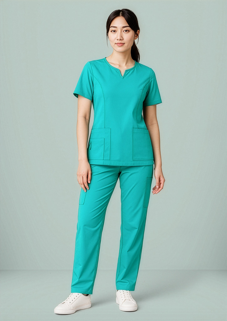 Womens Avery Slim Leg Scrub Pant - Image 4