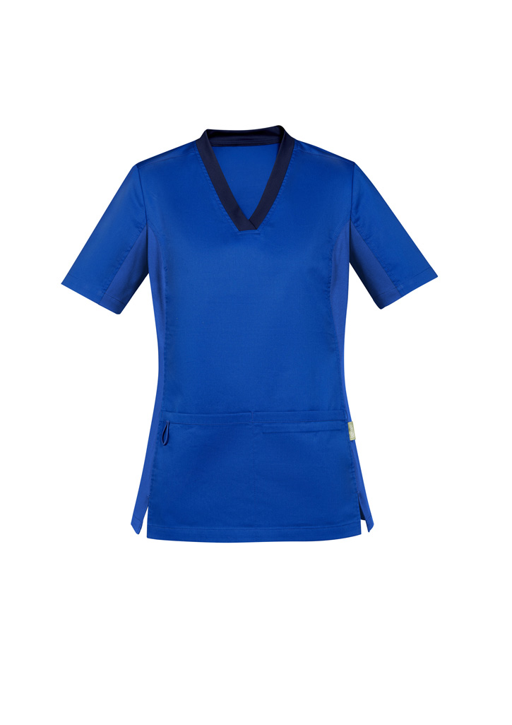 Womens Riley Stretch Scrub Top - Image 8