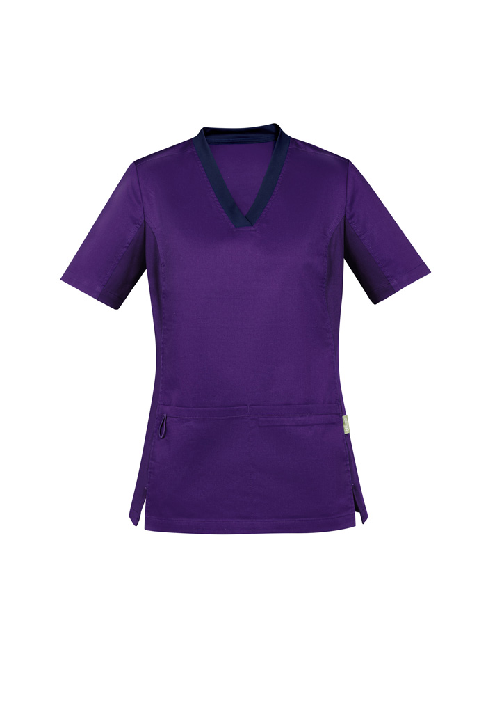 Womens Riley Stretch Scrub Top - Image 15