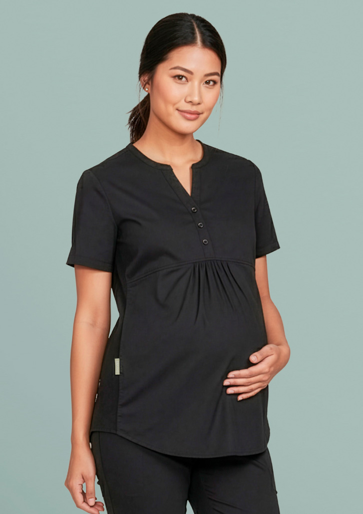 Womens Rose Tunic Scrub Top - Image 10
