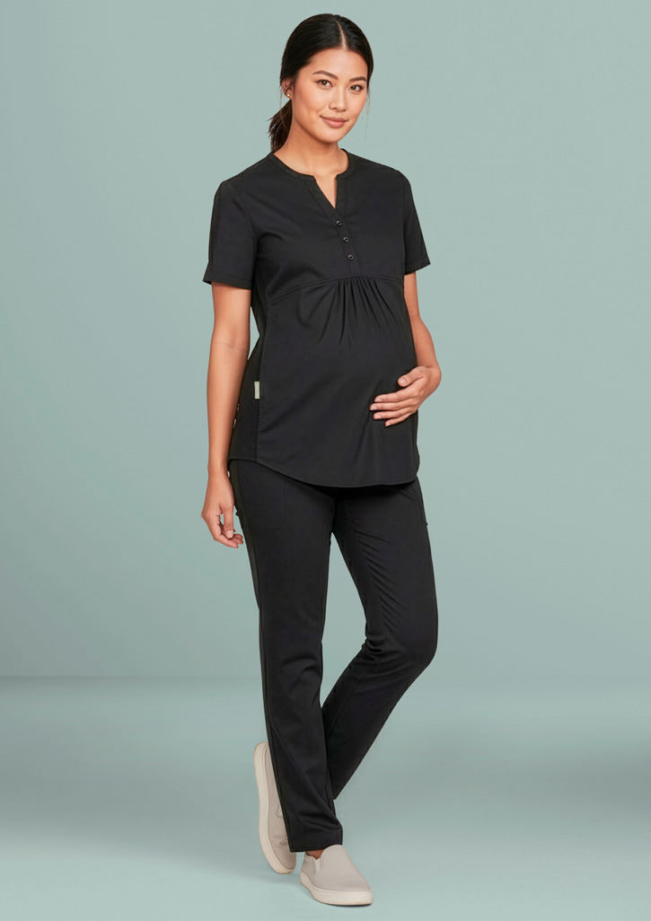 Womens Rose Tunic Scrub Top - Image 11