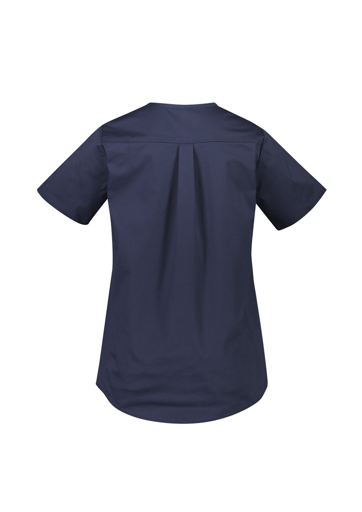 Womens Rose Tunic Scrub Top - Image 7