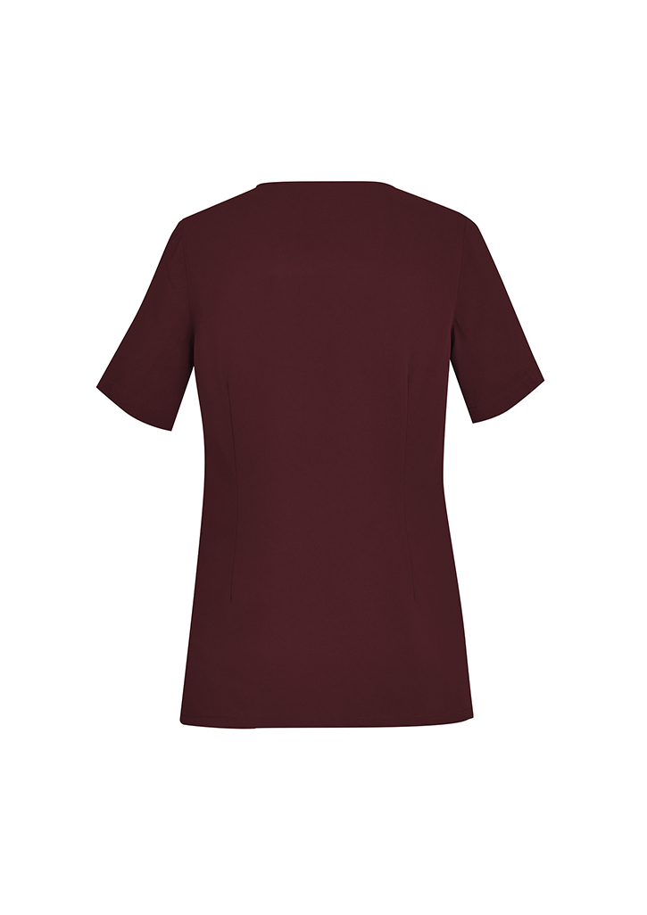Womens Avery Round Neck Scrub Top - Image 3